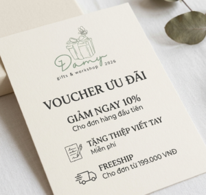Ưu Đãi Damy Gift & Workshop